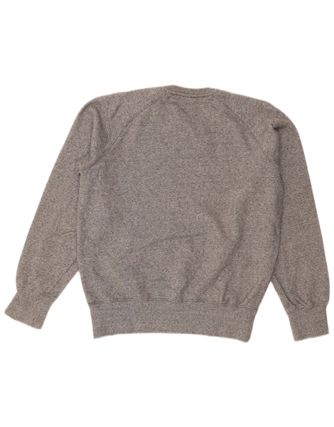 Champion Damen-Sweatshirt-Pullover, UK 14, mittelgrau gefleckte Baumwolle