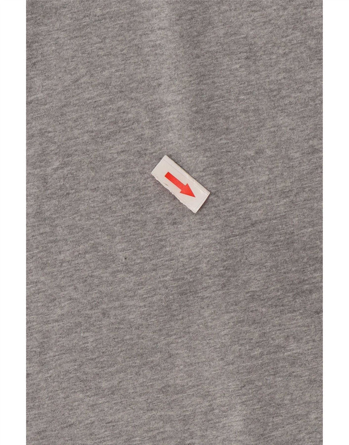 Adidas Herren Grafik T-Shirt Top Large Grau Baumwolle