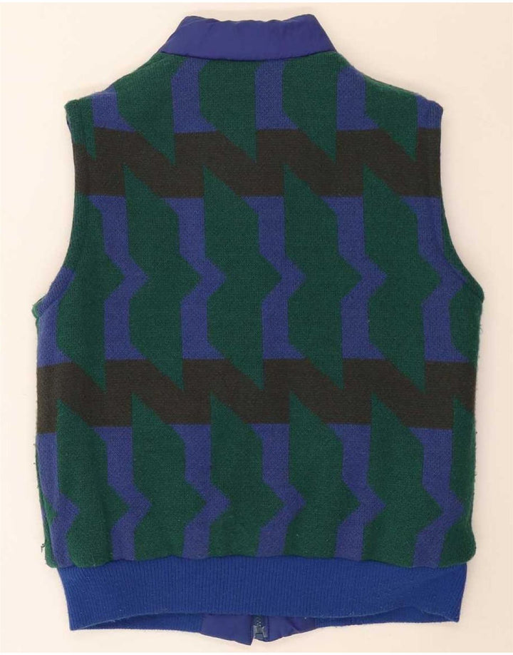 MC Kee's Herren Wendeweste IT 44 XS Blaue Baumwolle