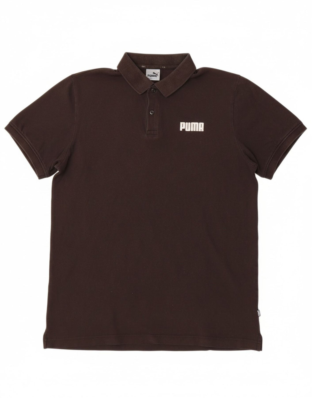 PUMA Mens Polo Shirt Large Black