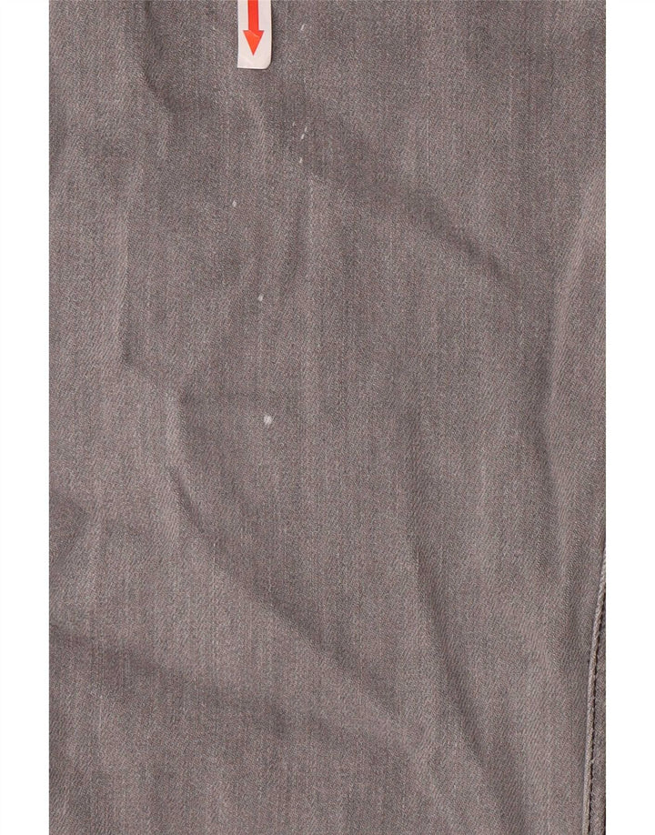Hurley Herren Straight Jeans W36 L33 Graue Baumwolle
