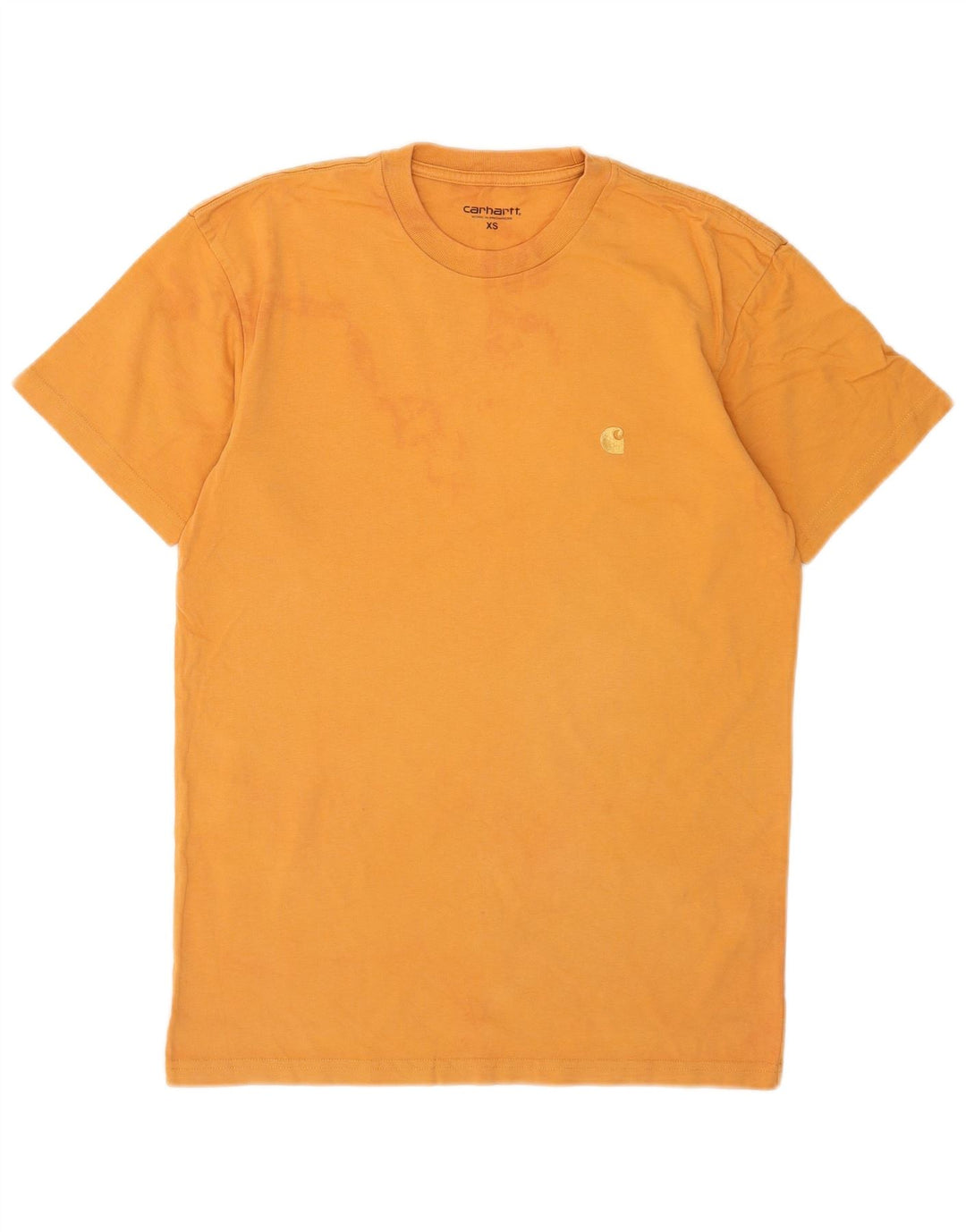 Carhartt Herren T-Shirt Top XS Orange Baumwolle