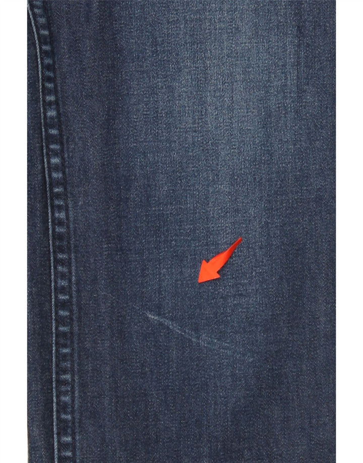 HOLLISTER Damen Legging-Jeans US 9 Medium W29 L27 Blaue Baumwolle