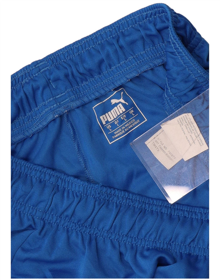 PUMA Herren Sportshorts Large Blau Polyester