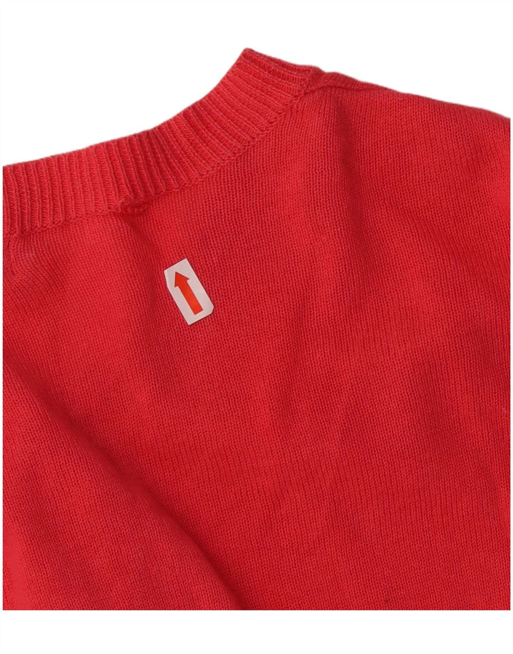 MARKS & SPENCER Damen Strickjacke UK 18 XL Rosa Baumwolle