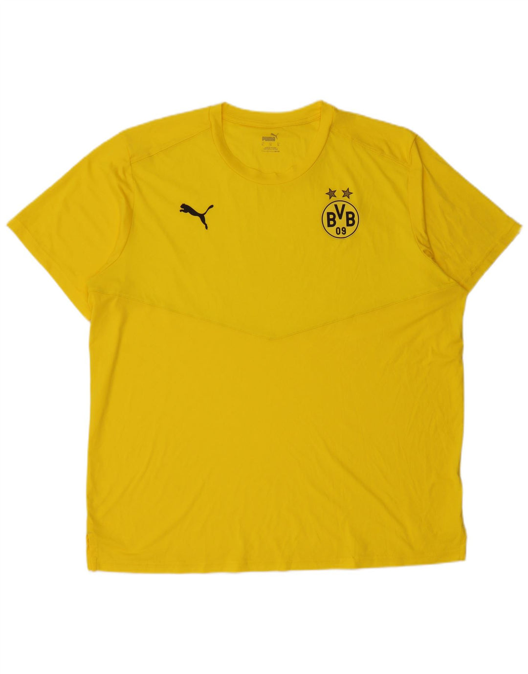 Puma Herren BVB Dortmund Grafik T-Shirt Top XL Gelb
