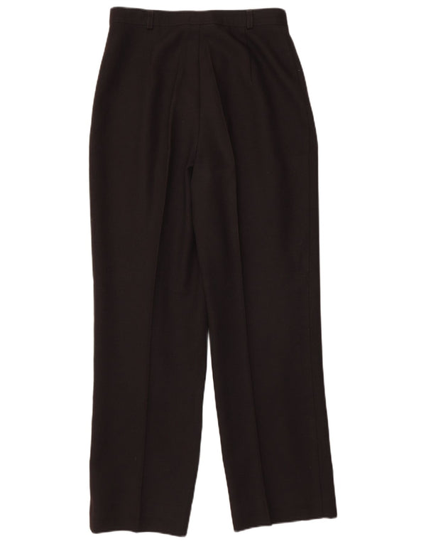 St. Bernard Damen-Freizeithose mit hoher Taille, UK 10, Größe S, W26, L26, Schwarz