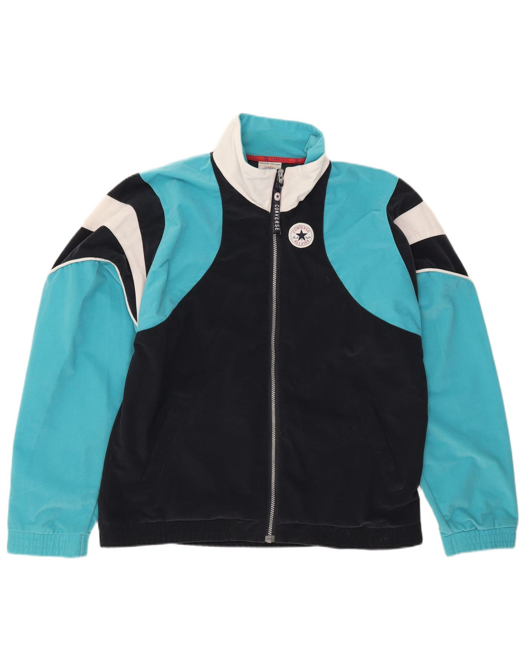 CONVERSE Herren Chuck Taylor Trainingsanzug Top Jacke Large Marineblau