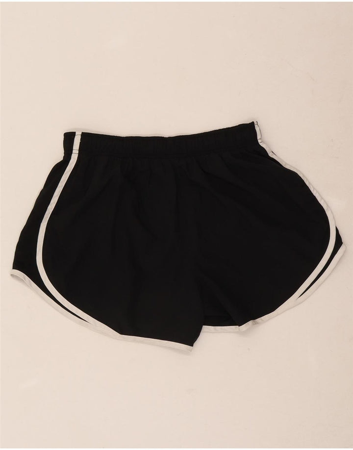 Nike Damen Sportshorts UK 12 Medium Schwarz