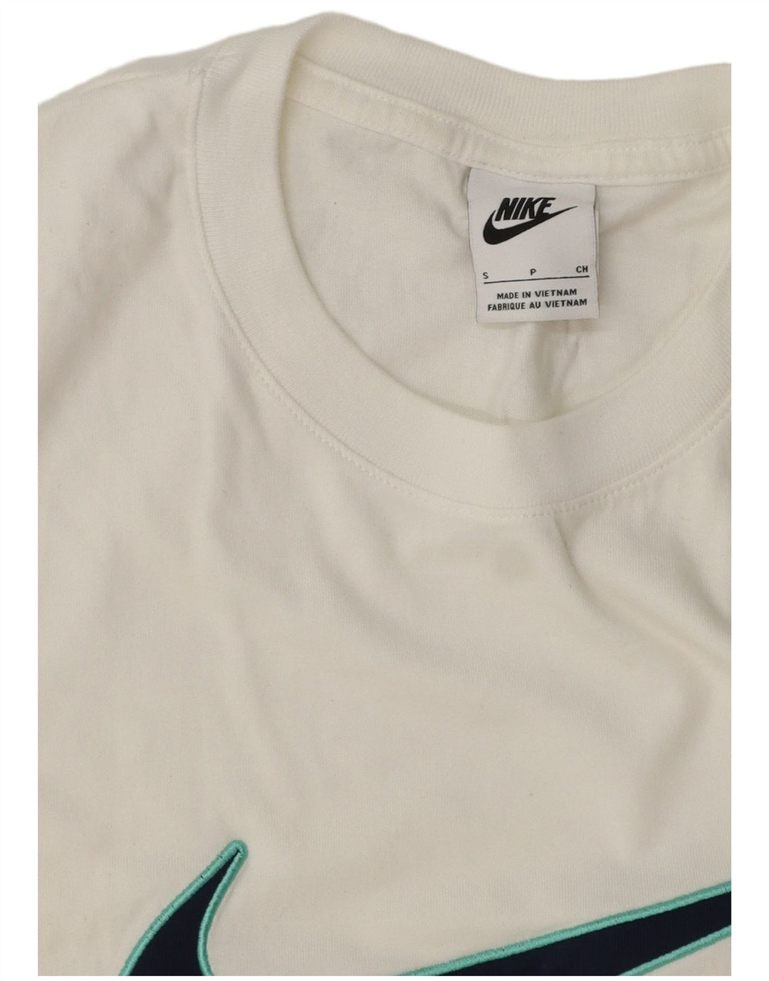 Nike Herren-T-Shirt mit Grafik, Größe S, Weiß