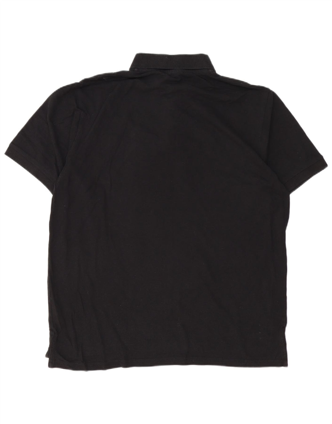Pierre Cardin Herren-Poloshirt, groß, schwarze Baumwolle