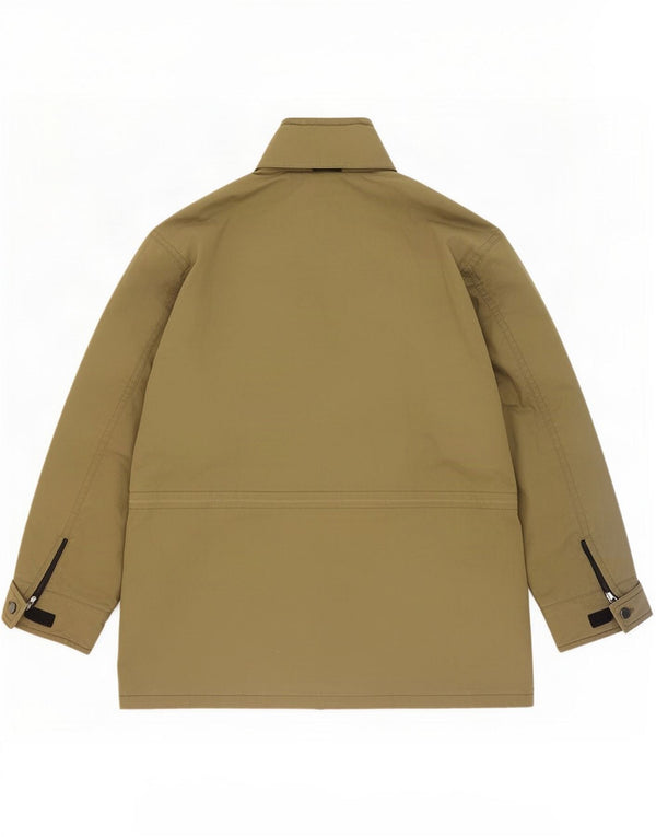 Marks & Spencer Herren-Windbreaker-Jacke, UK 44/46, XL, Khaki, Baumwolle