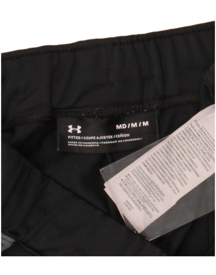 Under Armour Herren-Trainingshose aus mittelschwarzem Colourblock-Polyester