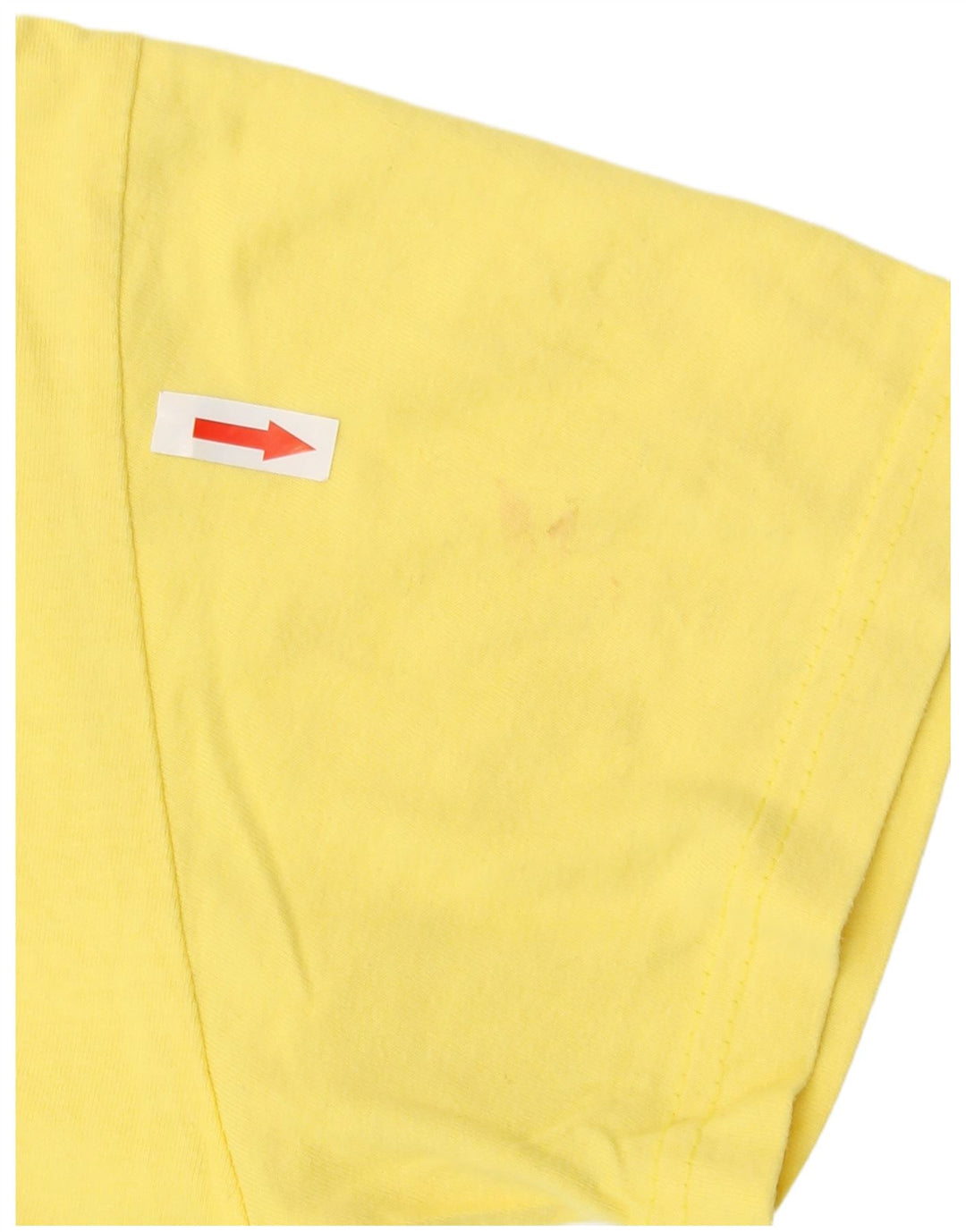 Russell Athletic T-Shirt-Oberteil für Jungen, 11–12 Jahre, gelbe Baumwolle