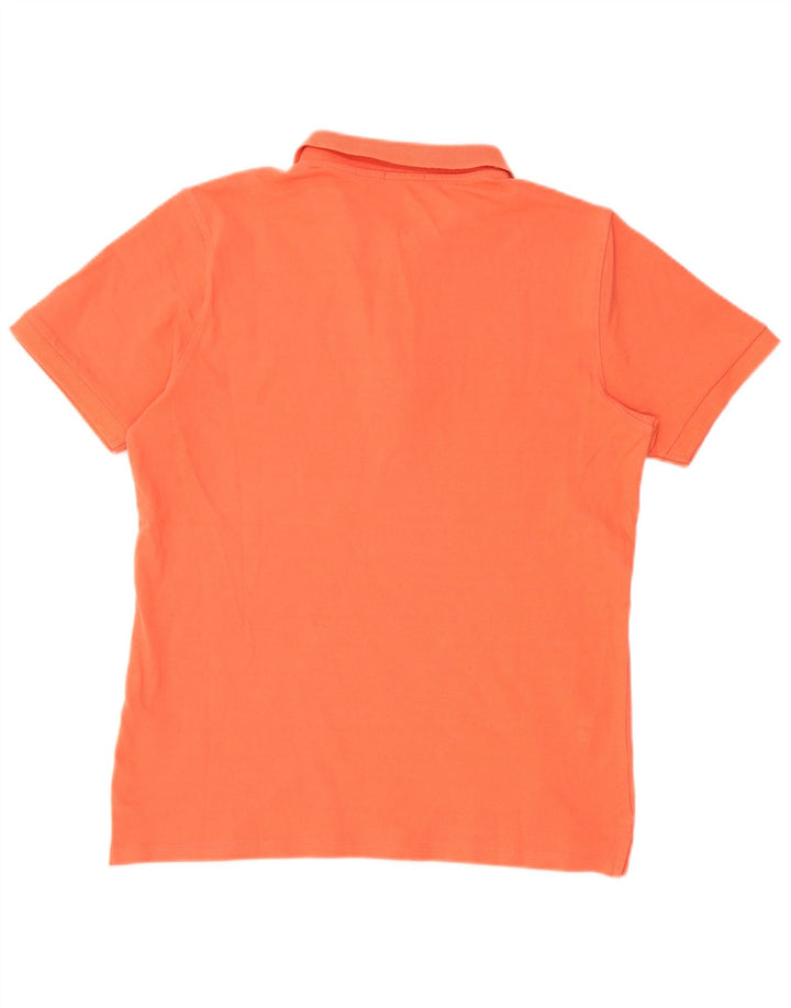 LIU JO Herren-Poloshirt, große Baumwolle, Orange