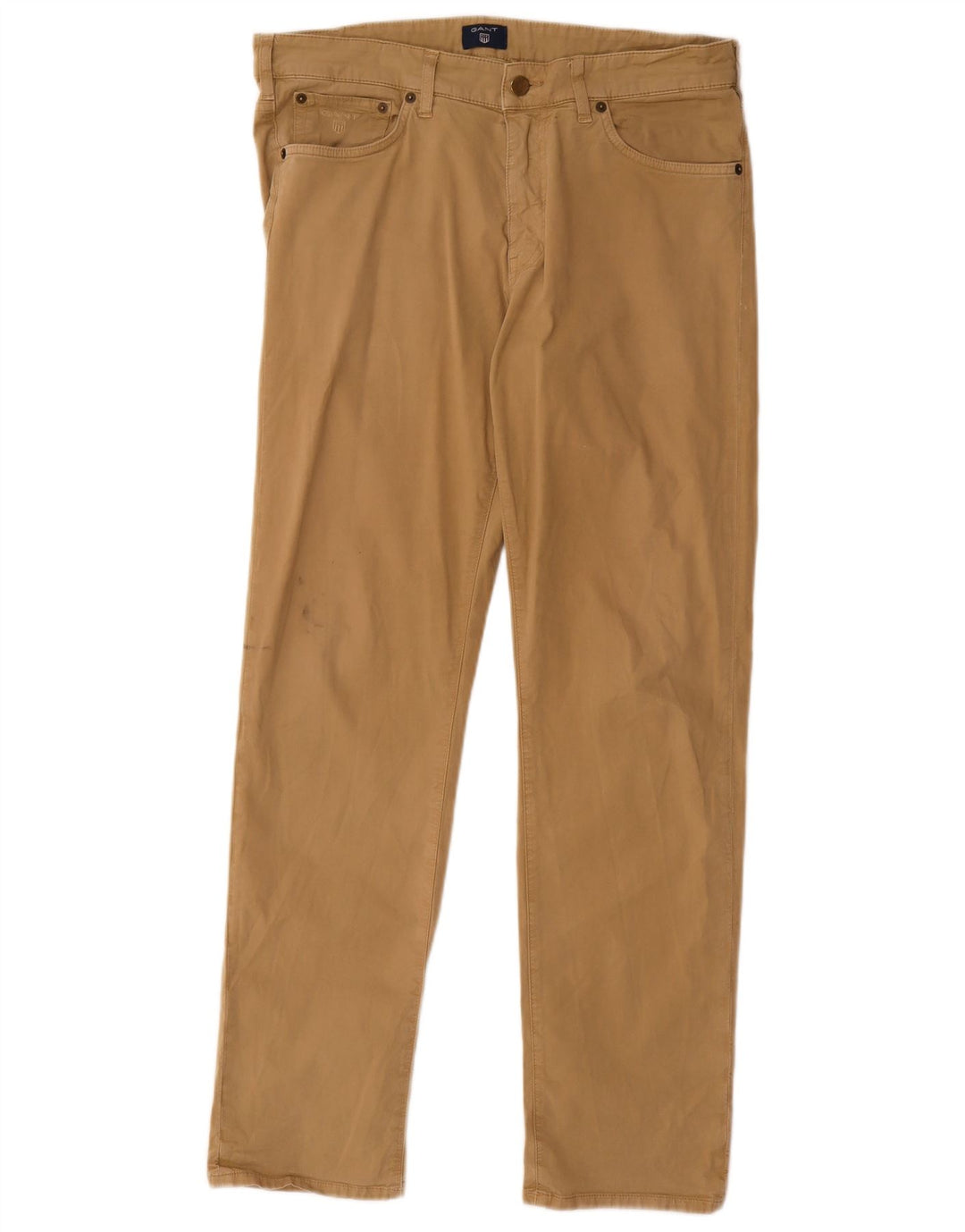 Gant Herren gerade Freizeithose W32 L32 Beige