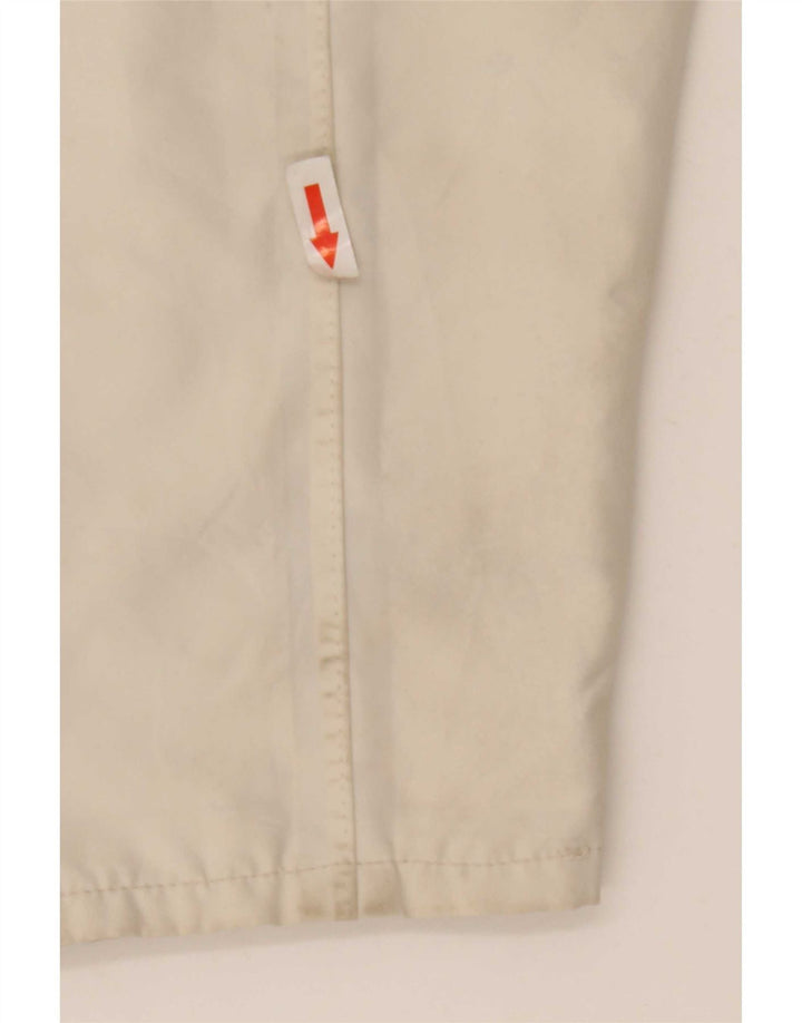 Helly Hansen Damen-Regenjacke mit Kapuze, UK 16, Größe L, gebrochenes Weiß, Polyester