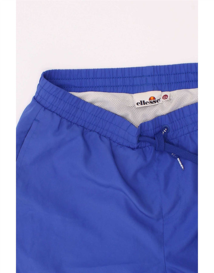 Ellesse Jungen Badeshorts mit Grafik, 11–12 Jahre, blaues Polyester