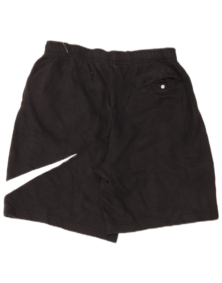 Nike Herren-Sportshorts mit Grafik, groß, aus schwarzer Baumwolle