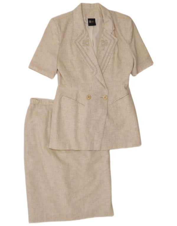 Your Sixth Sense Damen Kurzarm-2-teiliges Rock-Set EU 38 Medium W28 Bei