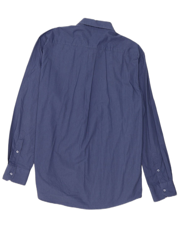 Dack's Herren-Hemd mit regulärer Passform, 2XL, marineblau, aus geometrischer Baumwolle
