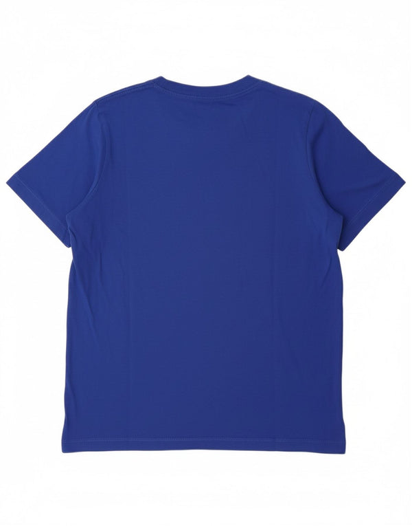 NIKE Grafik-T-Shirt für Jungen, 13–14 Jahre, XL, blaue Baumwolle