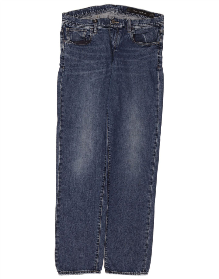 Armani Exchange Herren J13 Slim Jeans W34 L34 Blaue Baumwolle