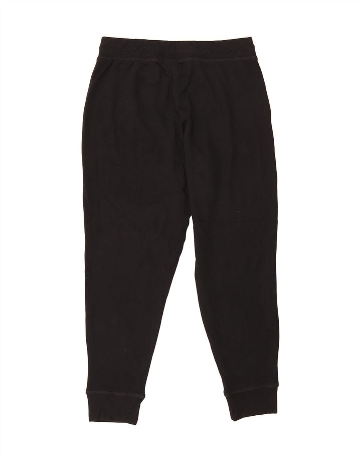 EDDIE BAUER Womens Tracksuit Trousers Joggers UK 14 Medium  Black Modal Vintage Eddie Bauer and Second-Hand Eddie Bauer from Messina Hembry 