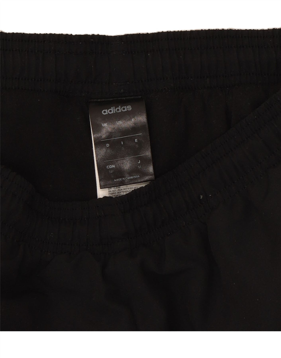 ADIDAS Mens Tracksuit Trousers Small  Black Polyester Vintage Adidas and Second-Hand Adidas from Messina Hembry 