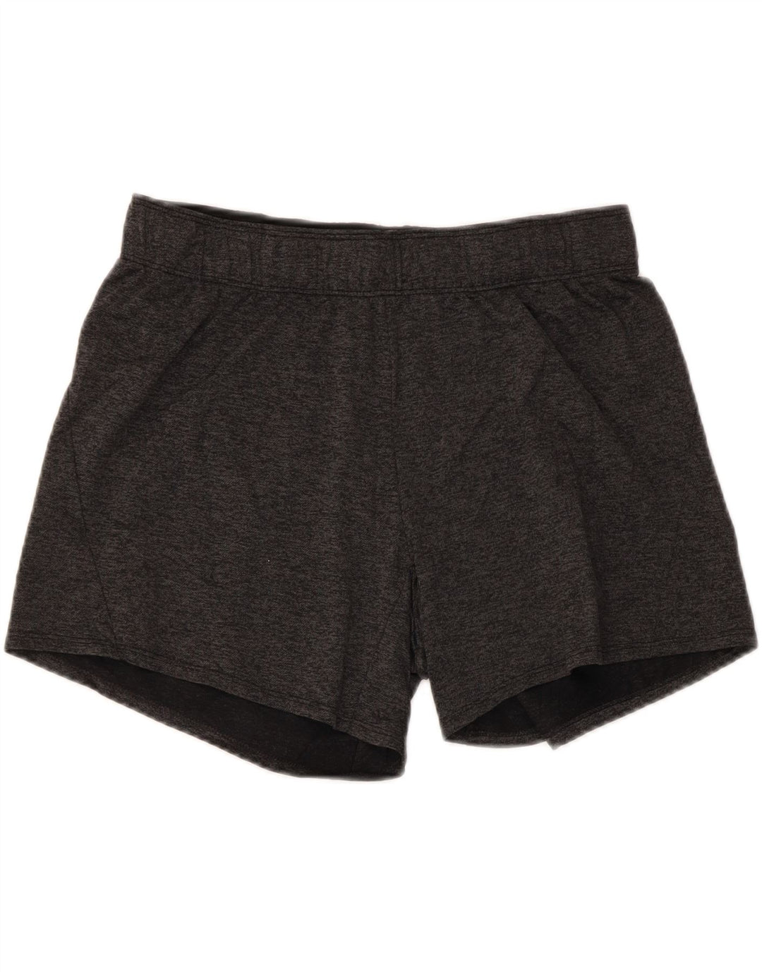 Nike Damen Dri Fit Sport Shorts UK 14 Mittelgraues Polyester