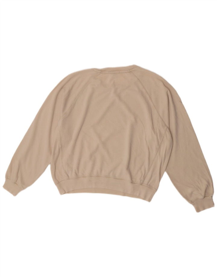 J. Crew Crop-Oversize-Sweatshirt für Damen, Gr. 10, Größe S, gebrochenes Weiß