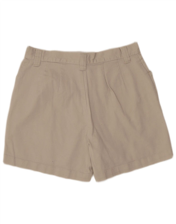 Lee Womens Casual Shorts US 8 Medium W28 Beige Baumwolle