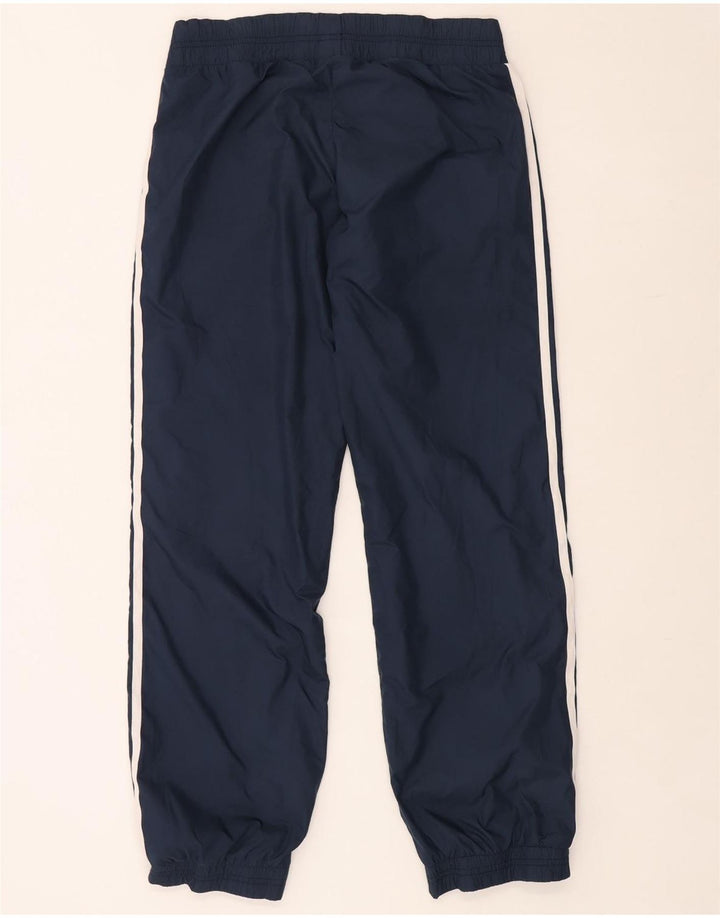 ADIDAS Damen Trainingshose Jogger UK 10 Small Marineblau Polyamid