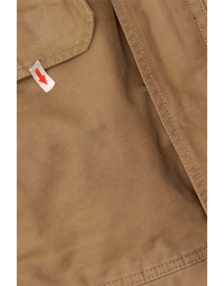 Weird Fish Herren Utility Jacke UK 36 Small Braun