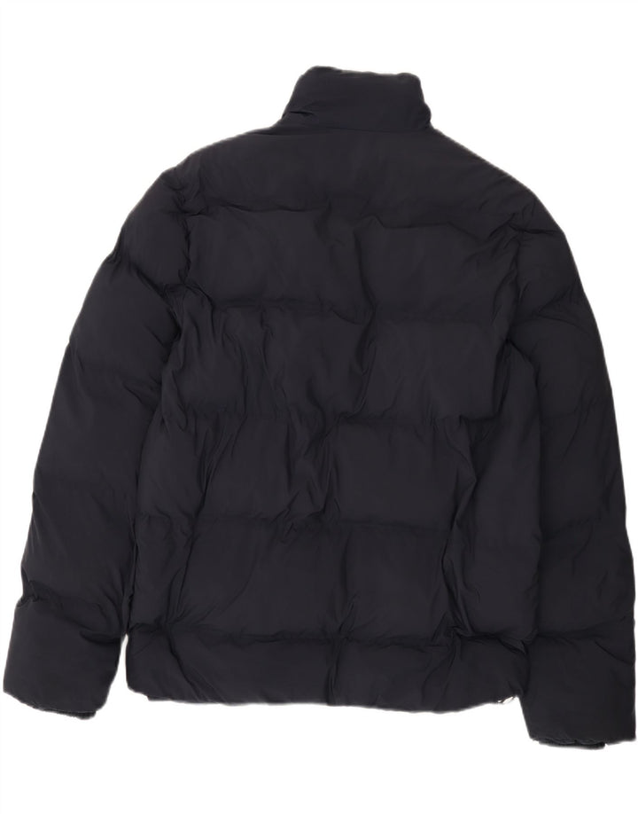 TED BAKER Wattierte Herrenjacke, Größe 3, Mittel, Marineblau