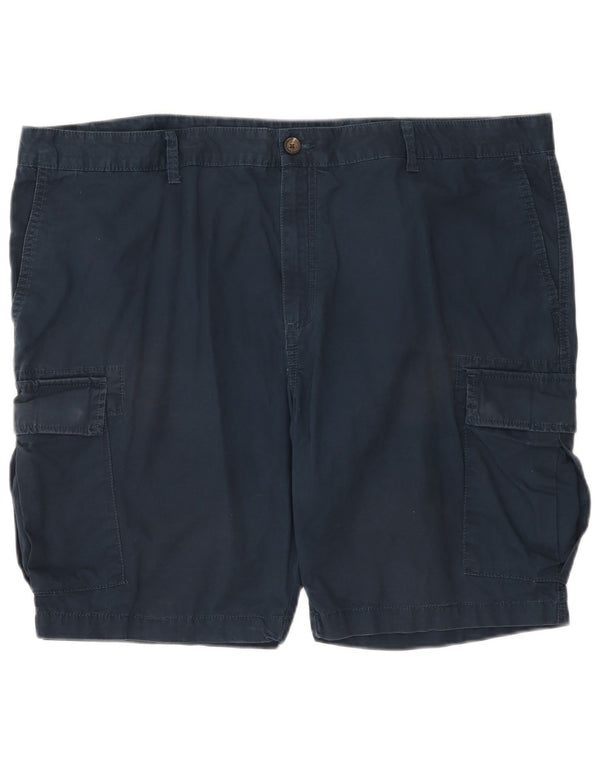 Marks & Spencer Herren Cargoshorts W44 2XL Marineblau Baumwolle
