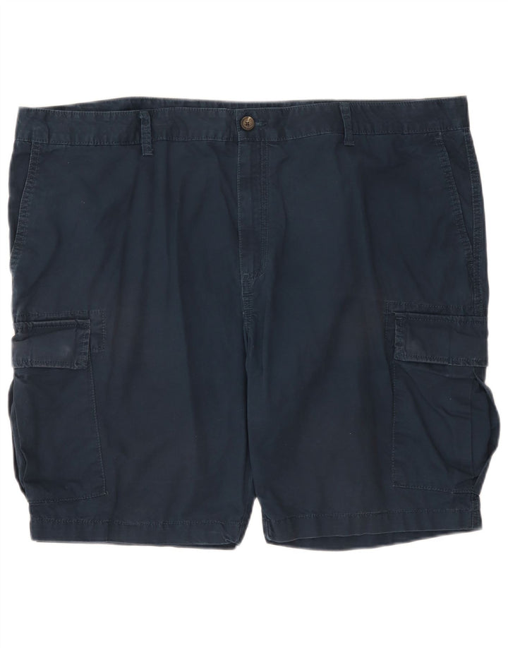 Marks & Spencer Herren Cargoshorts W44 2XL Marineblau Baumwolle