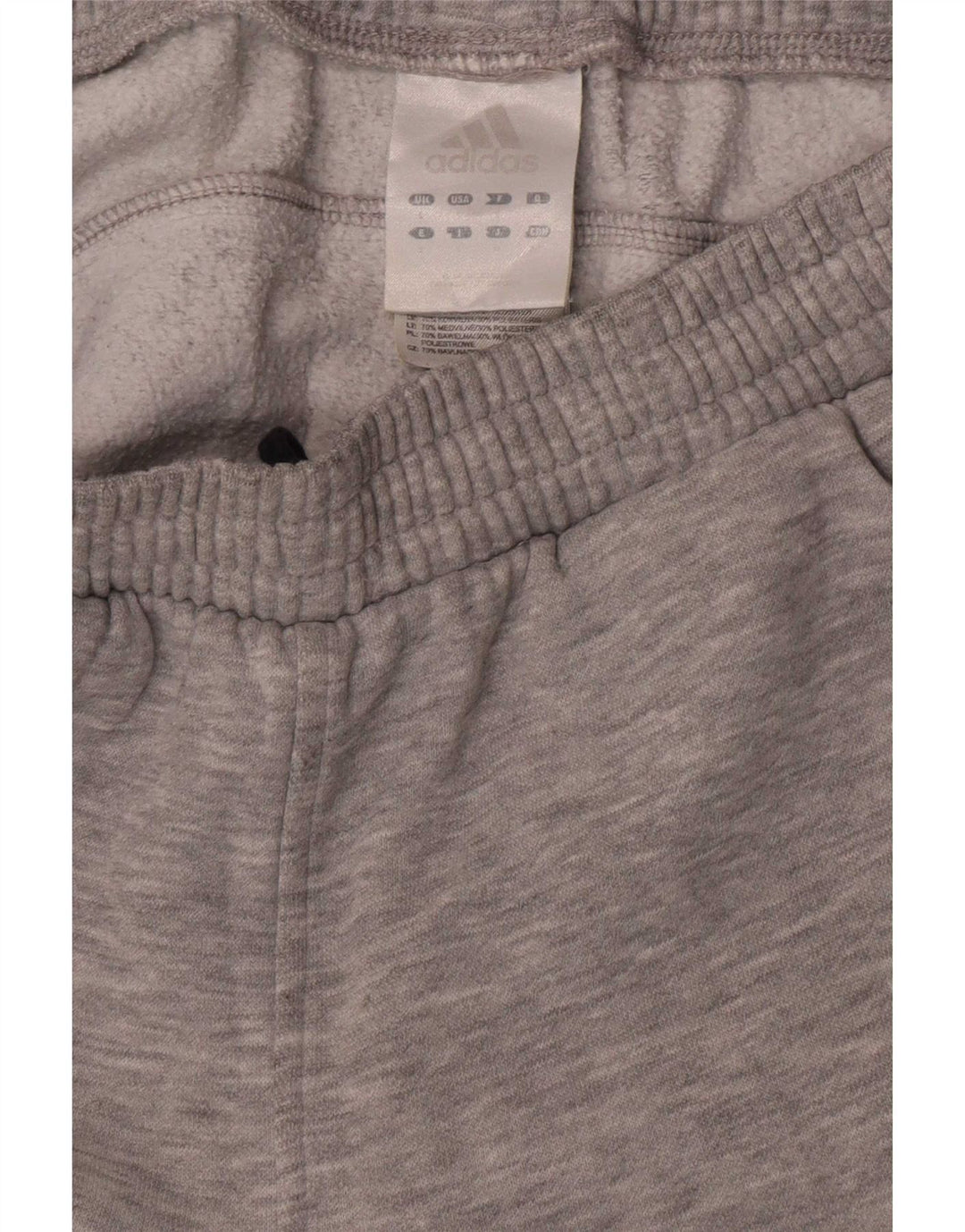 Adidas Herren-Trainingshose, Jogginghose, Größe S, Grau, Baumwolle