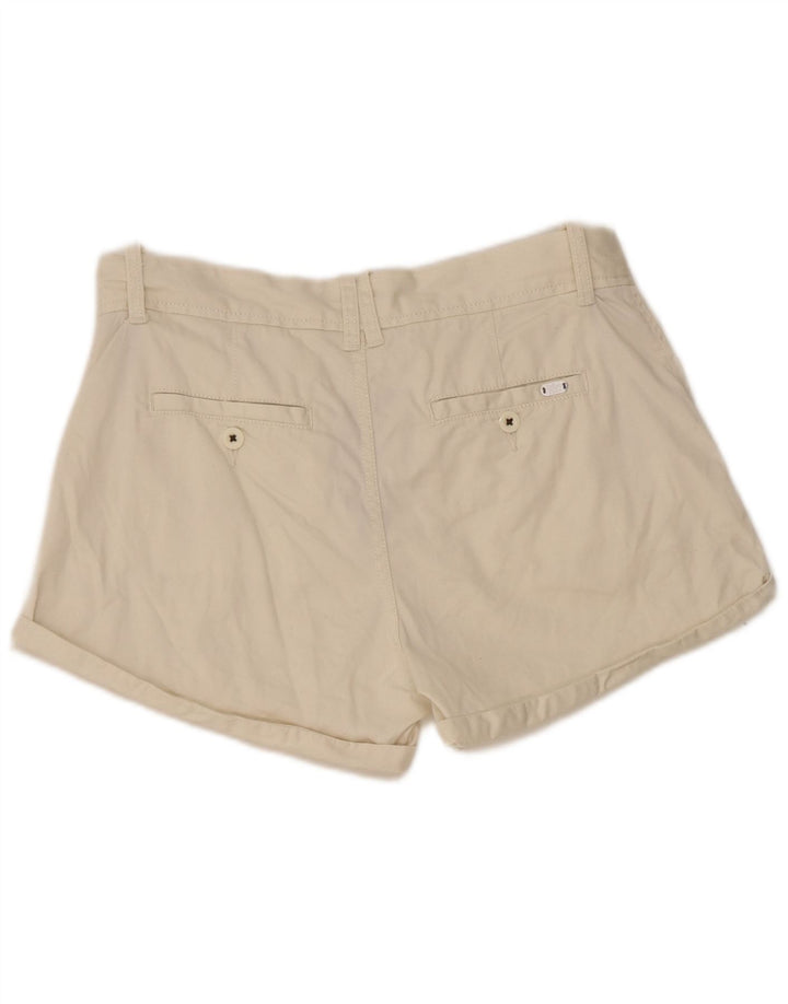 Tommy Hilfiger Damen Chinoshorts W28 Mittelbeige Baumwolle