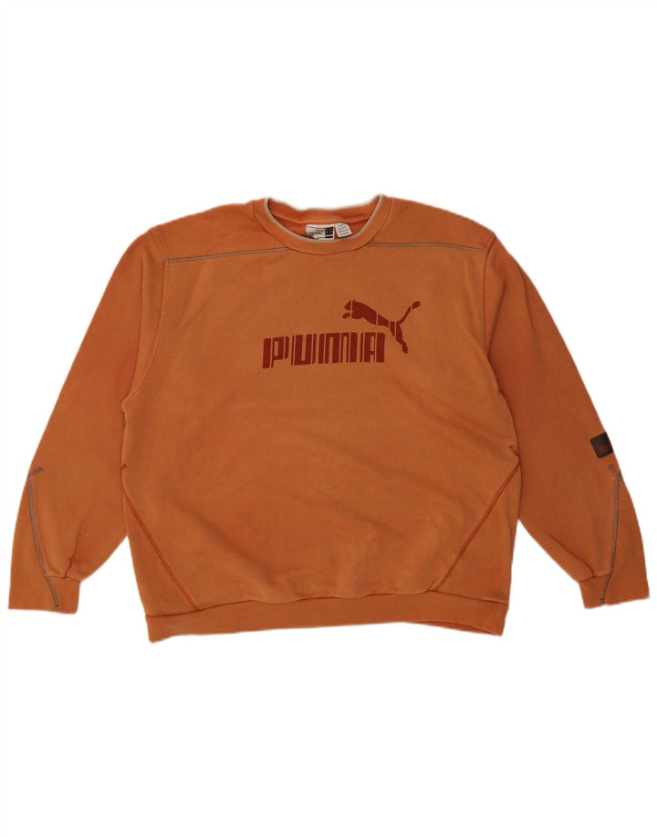 Puma Jungen Graphic Sweatshirt Pullover 13-14 Jahre Orange