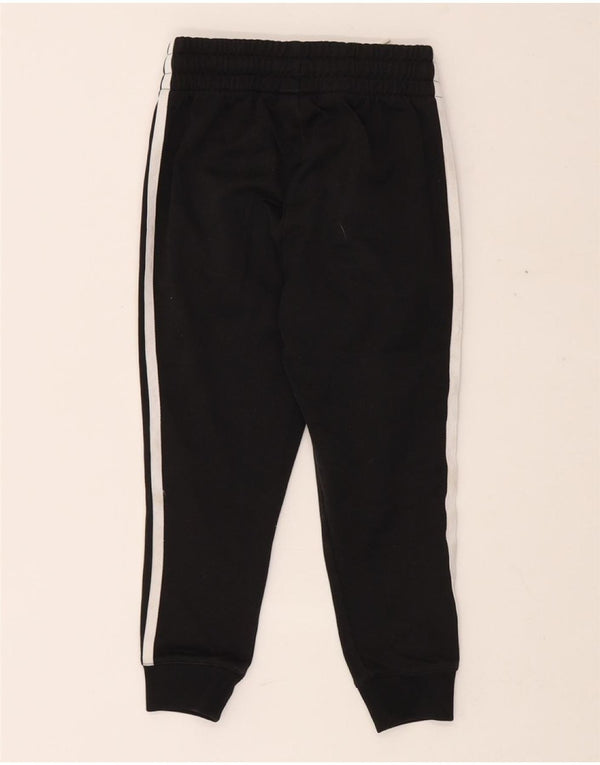 ADIDAS Jungen-Trainingshose, Jogginghose, 5–6 Jahre, schwarzes Polyester