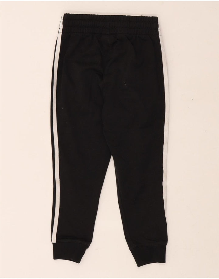 ADIDAS Jungen-Trainingshose, Jogginghose, 5–6 Jahre, schwarzes Polyester