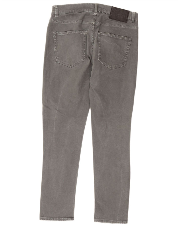 Zara Damen Slim Jeans EU 42 Large W32 L30 Grau