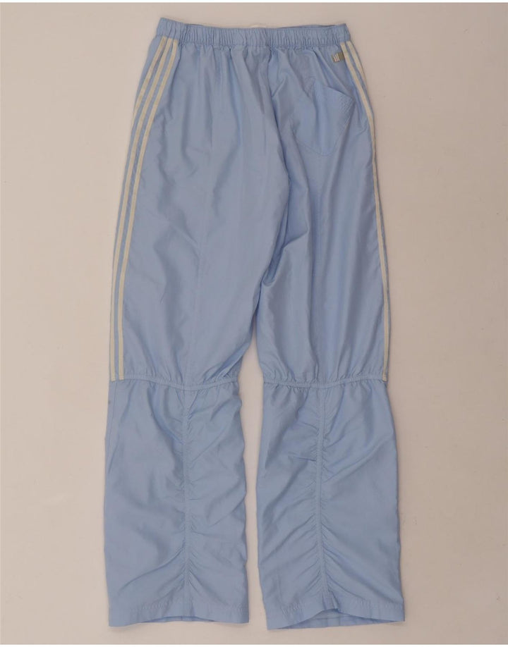 ADIDAS Girls Tracksuit Trousers 12-13 Years  Blue Polyester Vintage Adidas and Second-Hand Adidas from Messina Hembry 