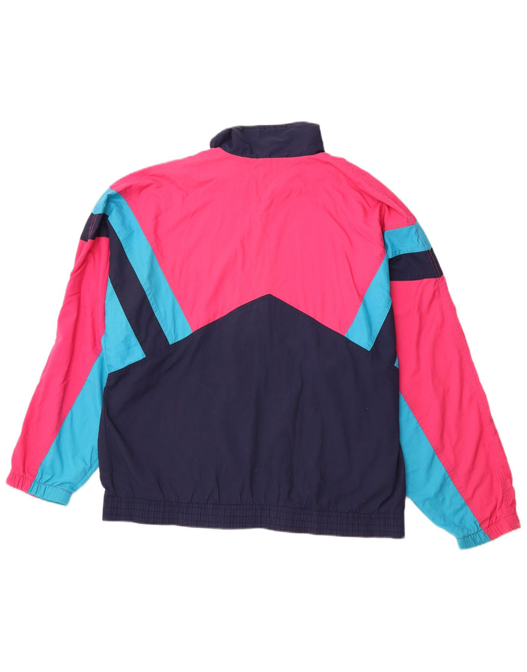 LEOPARD Herren-Trainingsanzug-Oberteil, Jacke, XL, Marineblau, Farbblock-Polyester