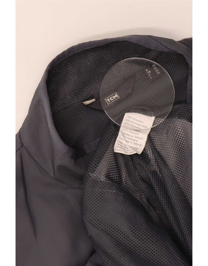 TCM Ärmellose Trainingsjacke für Herren, XL, graues Farbblock-Polyester