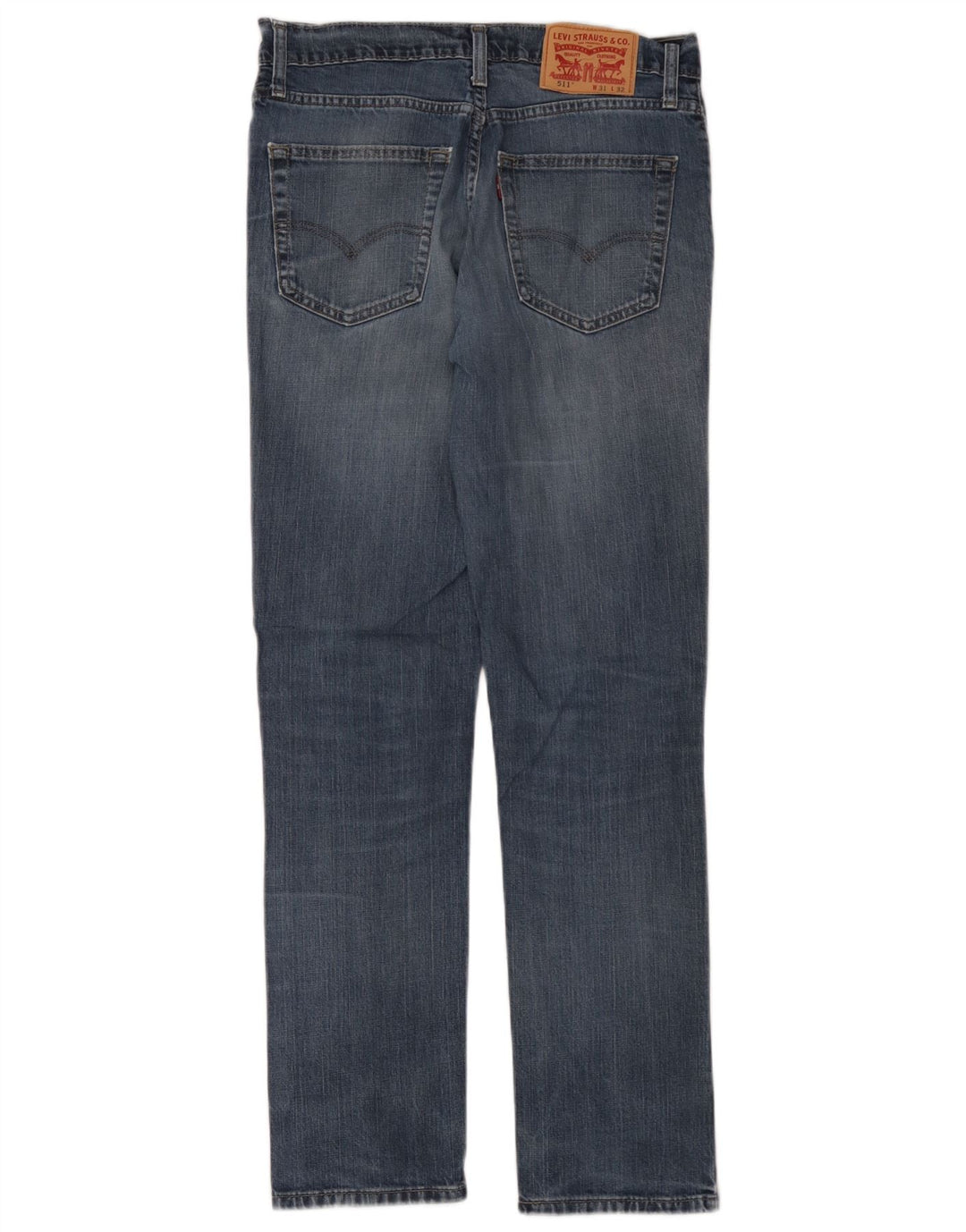 Levi's Herren 511 Slim Jeans W31 L32 Blaue Baumwolle
