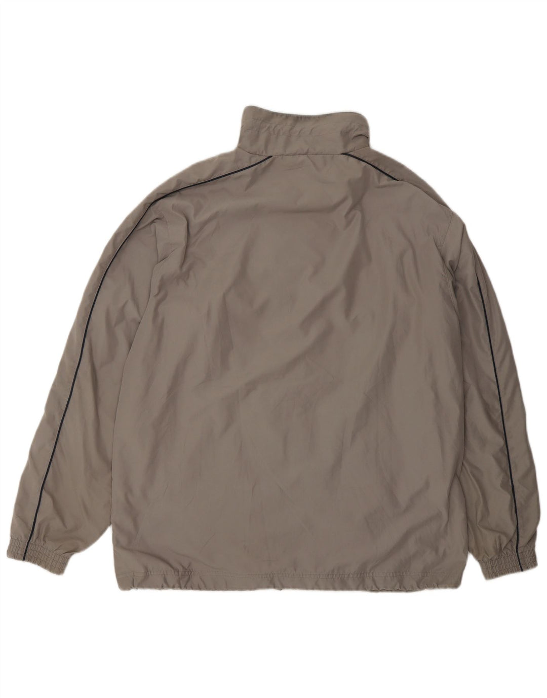 CHAMPION Herren-Trainingsanzug-Top-Jacke, großes graues Polyester