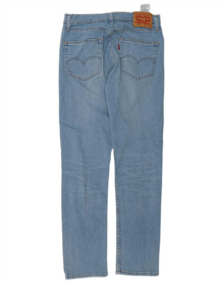 Levi's Herren 511 Slim Jeans W32 L32 Blaue Baumwolle