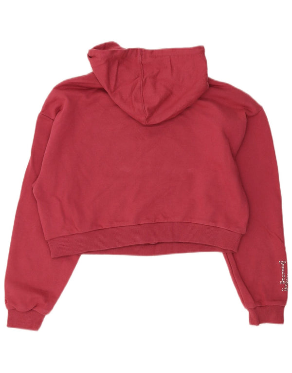 New Era Damen Los Angeles Dodgers Graphic Hoodie Pullover UK 10 Small Pink